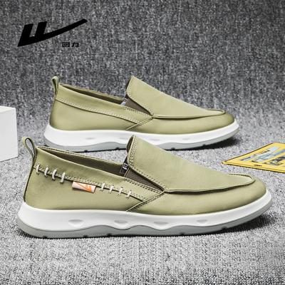 Lässige, bequeme und vielseitige Schuhe, leichte und minimalistische Einzelschuhe, neue atmungsaktive Einschlupf-Herrenschuhe für den Frühling
