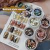 10Boxes Nail Art Charms Random Assorted Multicolor Polygonal Glitter Sequins Shiny Nail Art Decorations DIY