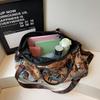 Borsa da viaggio portatile stampata per riporre bagagli, grande capacità, impermeabile, borsa sportiva da palestra per esterni per coppie