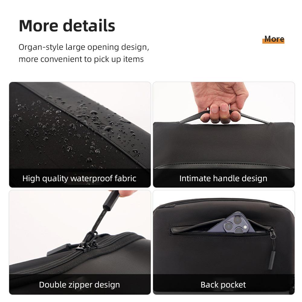 Cwatcun D123 4L Camera Bag Water-resistant Camera Sling Bag Photography Shoulder Bag with Shoulder
