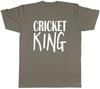 Cricket King Mens Unisex TShirt Tee