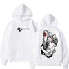 2026 Hot Sale Japanese Anime Chainsaw Man Denji Graphic Hoodie Men Women Oversized Streetwear Hoodie Soft Cotton Sweatshirt Loose Cozy and Versatile