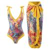 2025 Retro European-American Slimming Holiday Beach Swimsuit