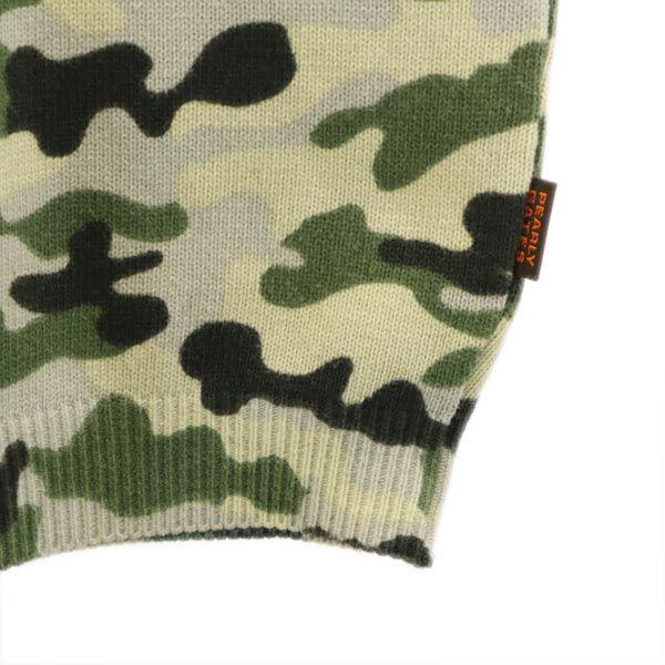 Pearly Gates Made In Japan Camouflage Pattern Golf Knit Best 5 Golf Wear Men's Used