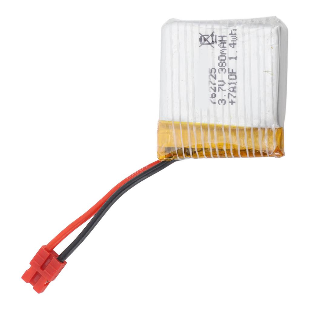 3,7V 380mAh LiPo-Akku Wiederaufladbarer RC Quadcopter Drohnen Lithium-Polymer-Akku Zubehör für SYMA X21 X21W X26 X26A
