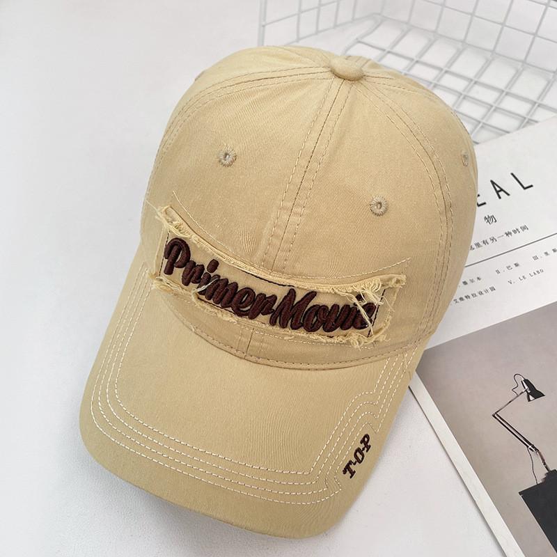 Circumferenceon Head Big Baseball Cap With Embroidered Lettering For Daily