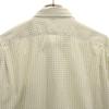 HERMES Made in France Old Check Pattern Long sleeve Button down shirt 42 Men's Used