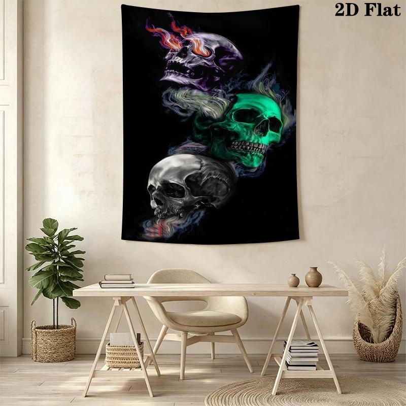 Dark Fantasy Reaper Tapestry Tapestry Wallmounted Fashion Print Soft Wall Decoration Wall Covering Decoration