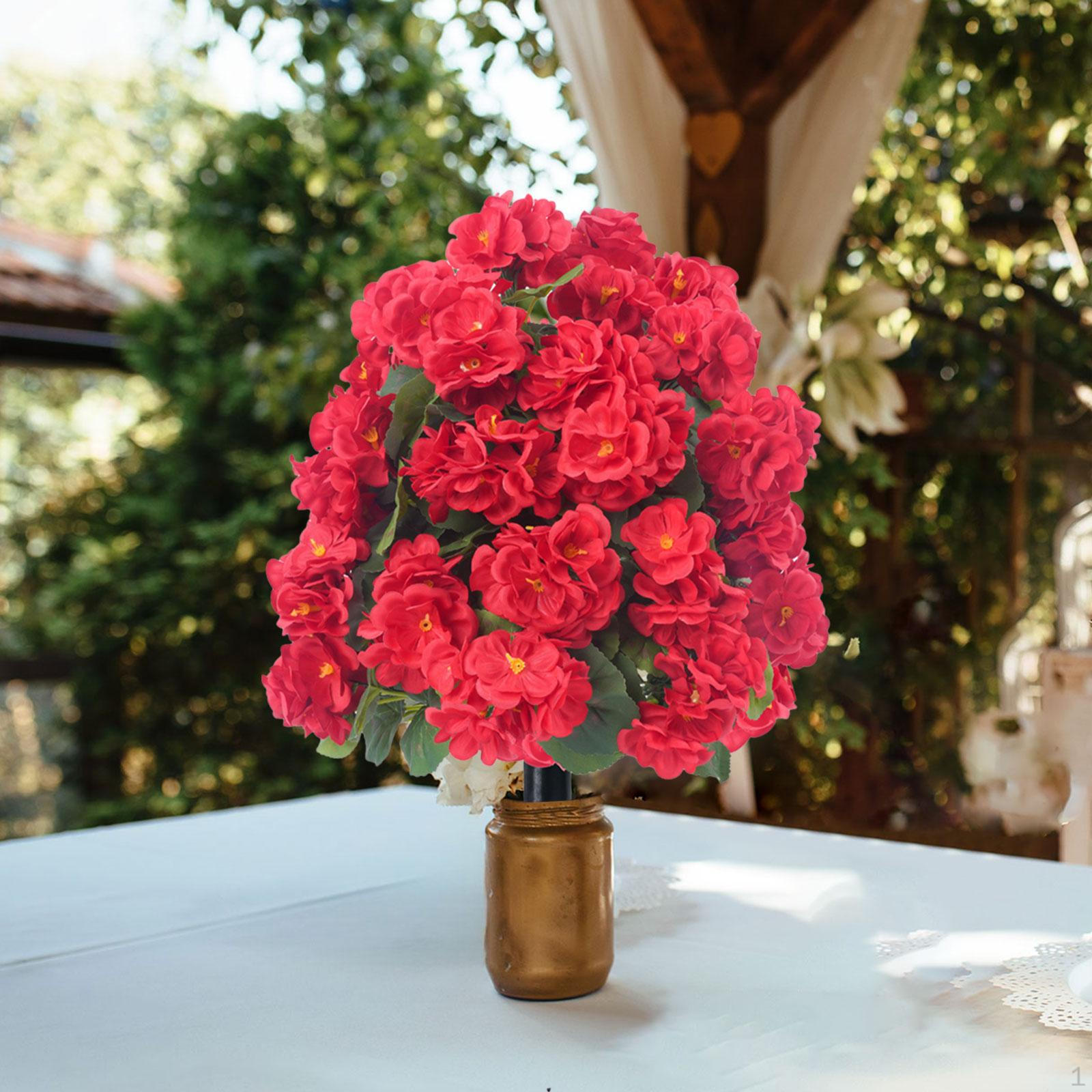 

Букет цветов бегонии, Композиции, Искусственные для реквизита для фотосъемки, красный