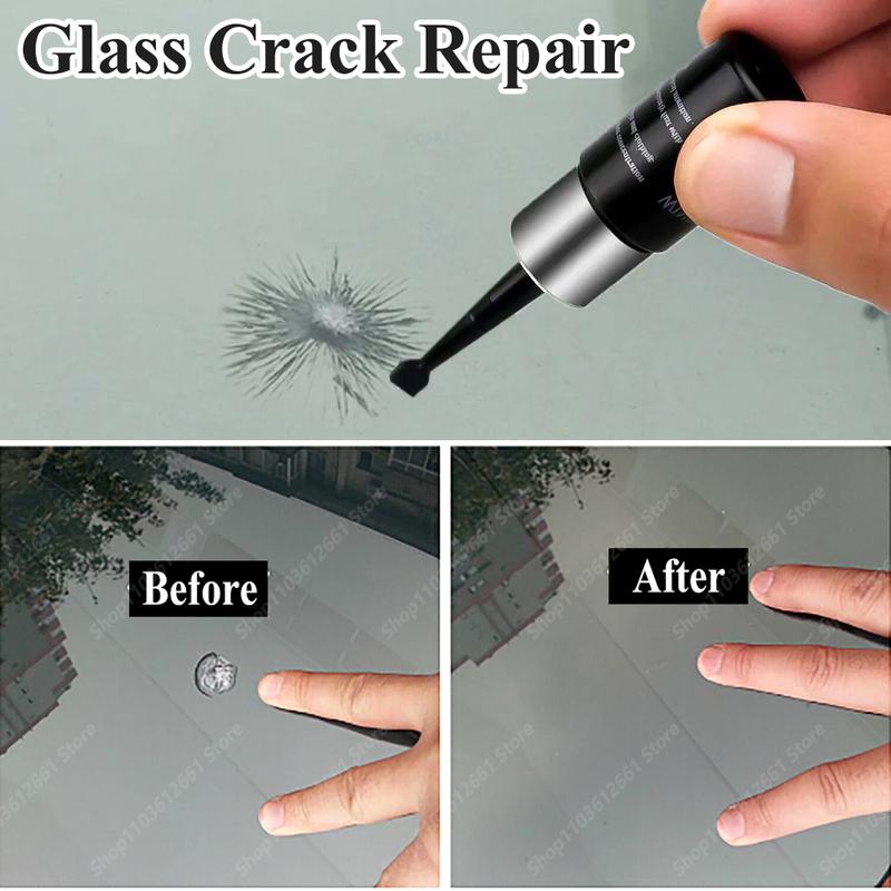 Auto Glass Crack Repair Kit Remove Soratches for Car Truck Motorcycle WindscreenRecovery HIHO-927%#^&