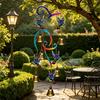 Hummingbird Wind Chimes, Lifelike Hummingbird Metal Wind Bell, Crisp Sound Garden Hanging Pendants for Garden Balcony Porch Decor