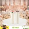 Bymaocar 2-piece 39.4in Cardboard Vase Holder with Circular Column for Wedding Party DIY Decor for Cafes,Living Rooms and Hotels