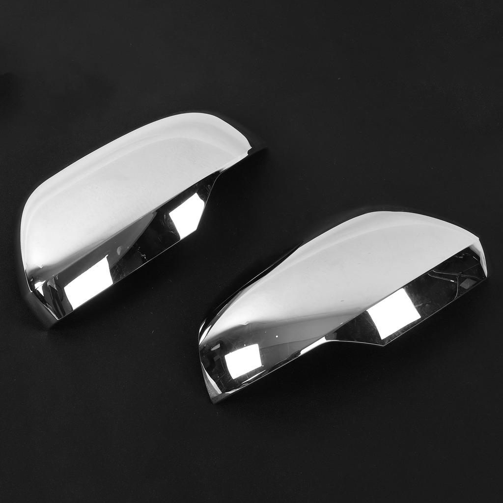 2pcs Side Rearview Mirror Cover Trim Replacement for Pajero SportCelsiusMontero SportCelsiusShogun Sport 2017‑2021
