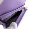 Pristine GUCCI Bifold Wallet Metallic purple Patent leather Women 847207 Used