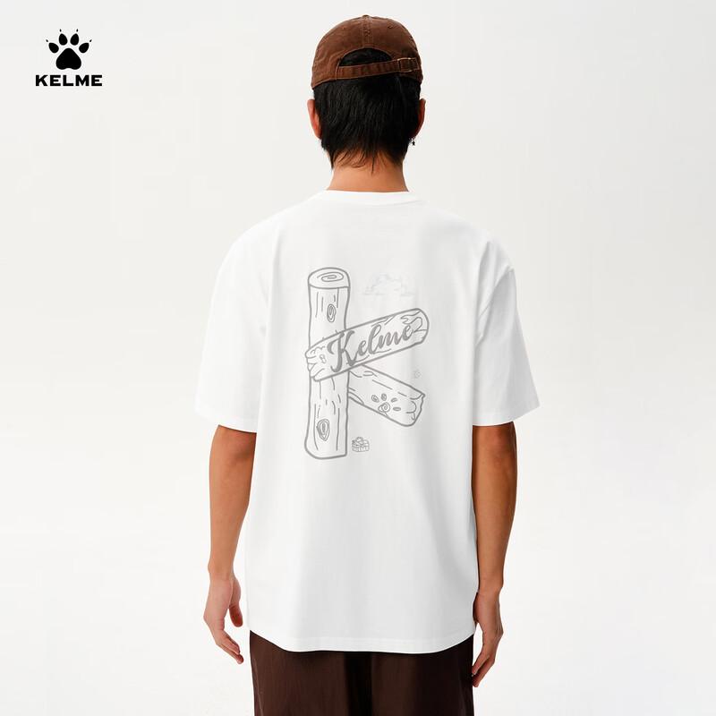 KELME Herren Rundhals-T-Shirt Schnelltrocknend