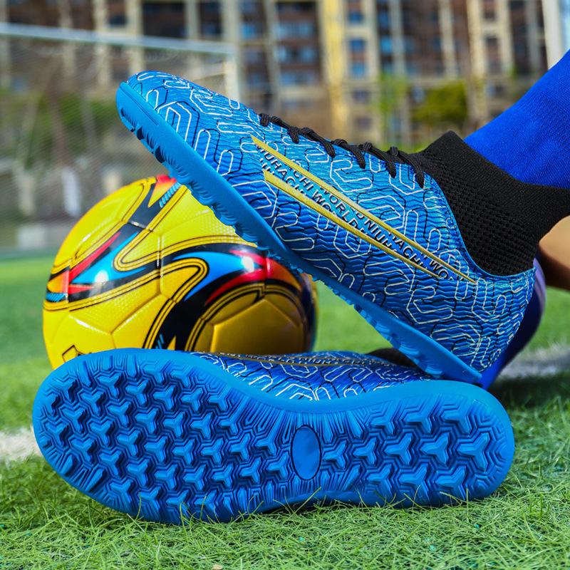 Football Shoes Men's and Women's Spikes AG Special Training TF Broken Nails Students Youth Game Sports Shoes