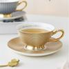 an Coffee Mug Set  Bone China Ceramic Tea set Marble stripe Luxury Gifts Porcelain Drinkware Tea cups Couple Cup Gift box