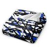 Soft Bedding Throws Travel Car Van Halen Blue Scars Blanket Flannel Bedspread For Bedroom Casual Sofa Bed Cover