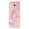 Pour Nokia 215 4G 2024 Coque Nokia 235/220 4G 2024 Marbre Peint Transparente TPU Coque Arrière pour Nokia220 4G Coque de Protection ClearShell