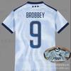 Camiseta de Visitante Ajax 2026-27 Réplica Camiseta de Fútbol 9 Ibrahimovic 23 Van Der Vaart Kit de Fútbol para Hombre de Manga Corta