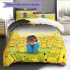 Pikachu Pattern Bedding Home Decoration Birthday Gift (1 * Duvet Cover + 2 * Pillowcase, Without Core)