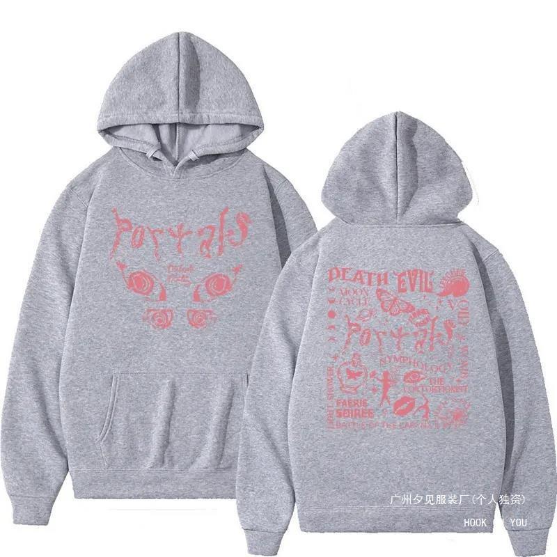 Melanie Martinez Portals Graphic Hoodie Fashion Vintage Men Unisex Printed Hooded Street Wear Hooded Shirt Pullover Sportswear