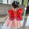 Motýlí křídla Svítící zářivé barvy Jemné zpracování Dětské šaty Motýlí křídla Festivaly Večírky Narozeniny