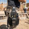 Solid Material Rotatable Quick Hang Hook Electrician Waist Belt Pouch  Daily Repair Scenarios