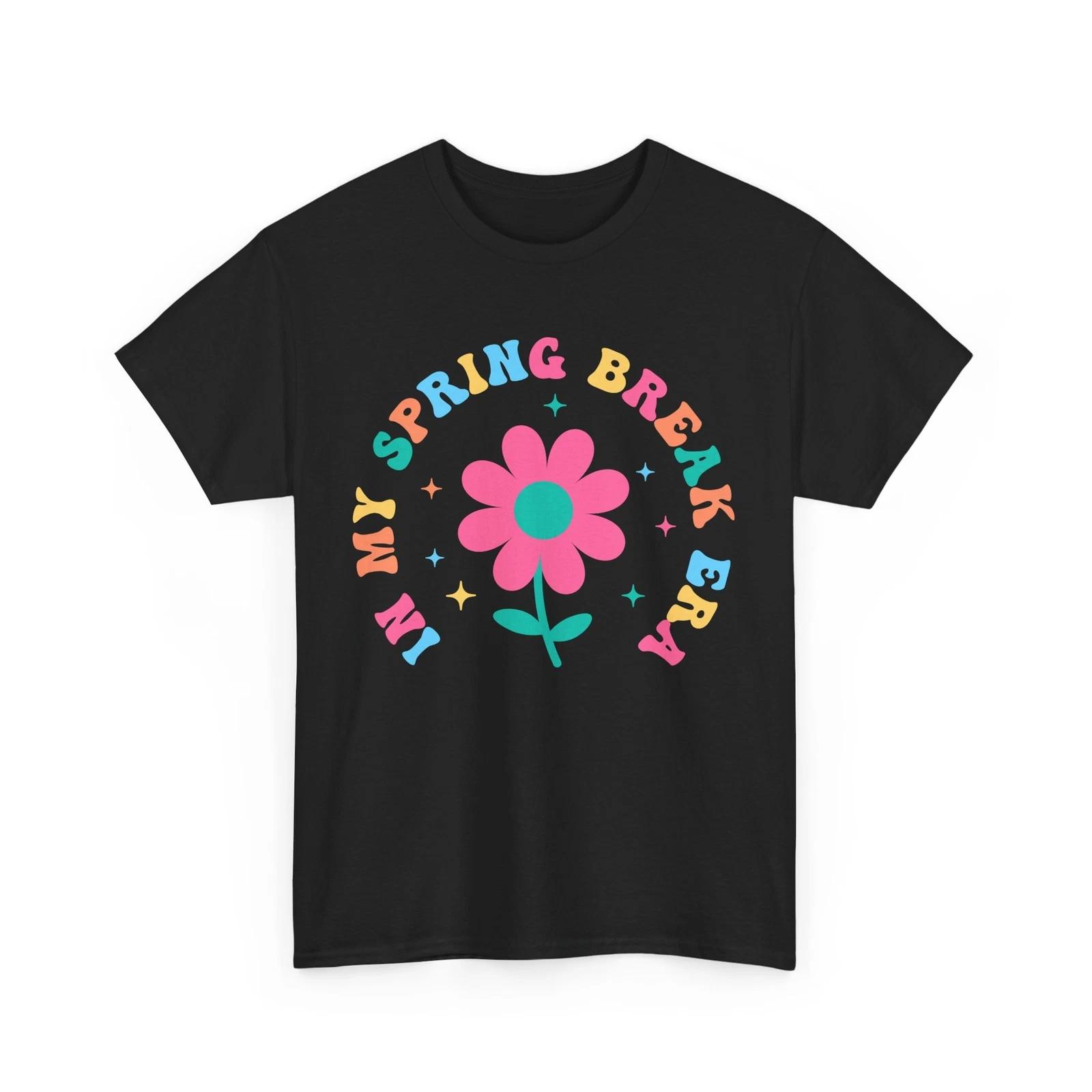 

In My Spring Break Era T-Shirt | Vibrant Hues & Floral Inspired Tee | 2XL