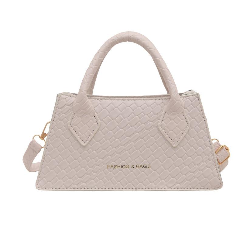 Retro Fashion Trend Handbag Summer Commute Premium Texture Shoulder Messenger Bag Casual Small Square Bag Women