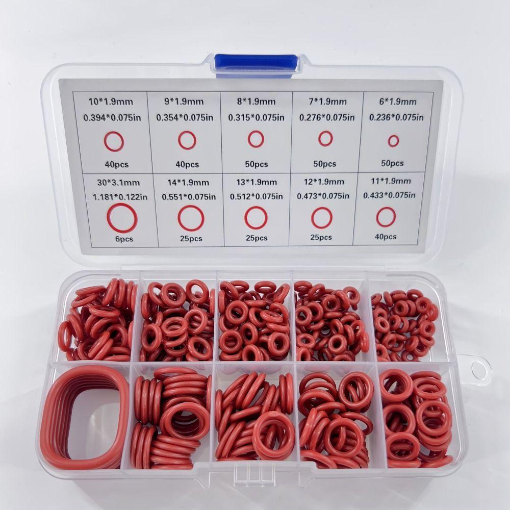 High-temperature Resistant O-Ring Seal Set Heat-Resistant Rubber O-Ring Seal Automotive Repair