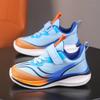 Boys Basketball Sports Shoes for Boys Running Shoes Kids Lightweight Shoes Children's Sneakers Rotary Buttons Outdoor Shoes