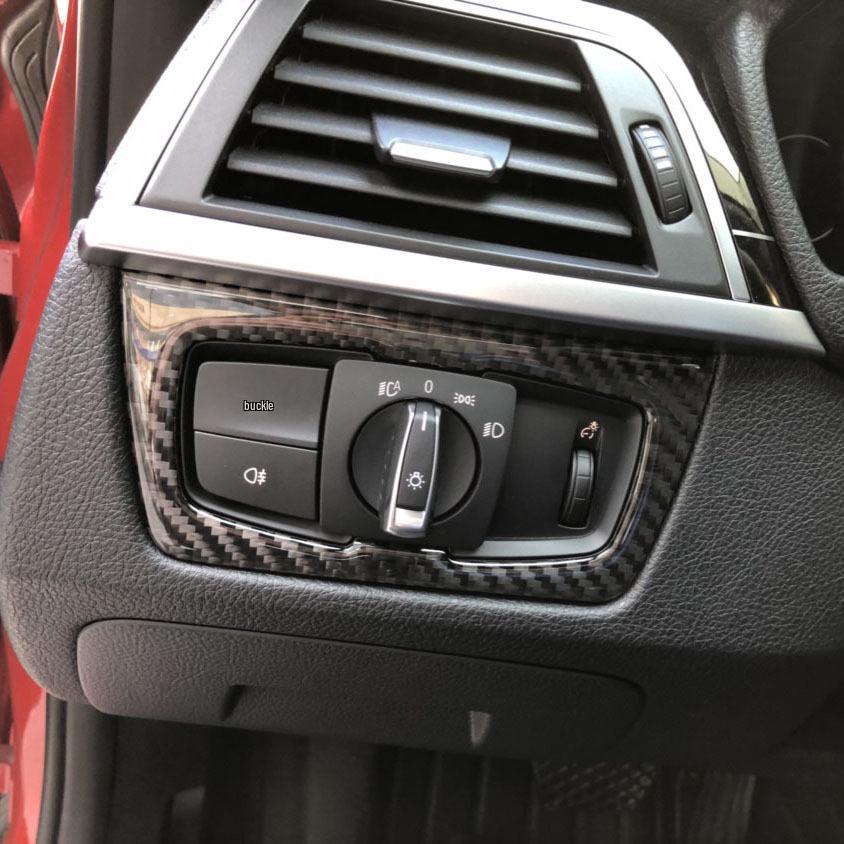 BMW 3 & 4 Series Carbon Fiber Headlight Switch Trim