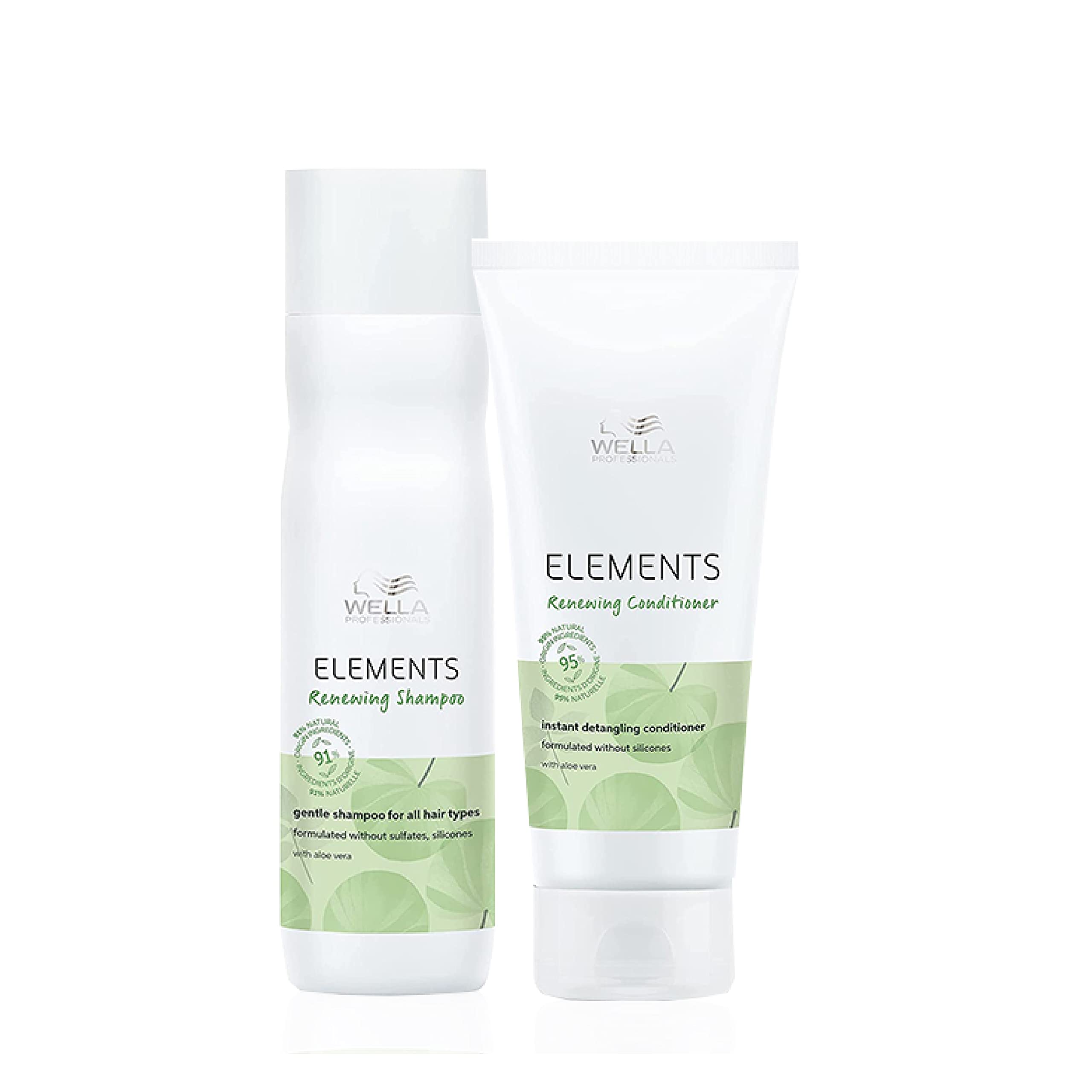 Wella Elements Shampoo 250ml & Conditioner 200ml Set WELLA ELEMENTS