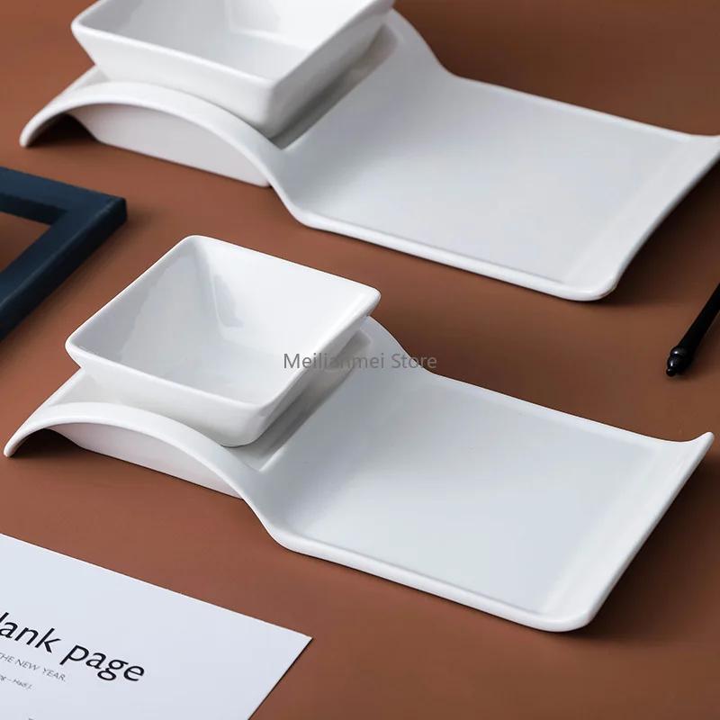 Japanese style Ceramic tableware dishes and plates sets For home Bowl plates set  dessert sushi plate Korean food new year Dish