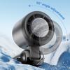 Ice Compress Handheld Fan Portable Outdoor Usb Digital Display Folding Refrigeration High Speed Violent Turbine Small Fan