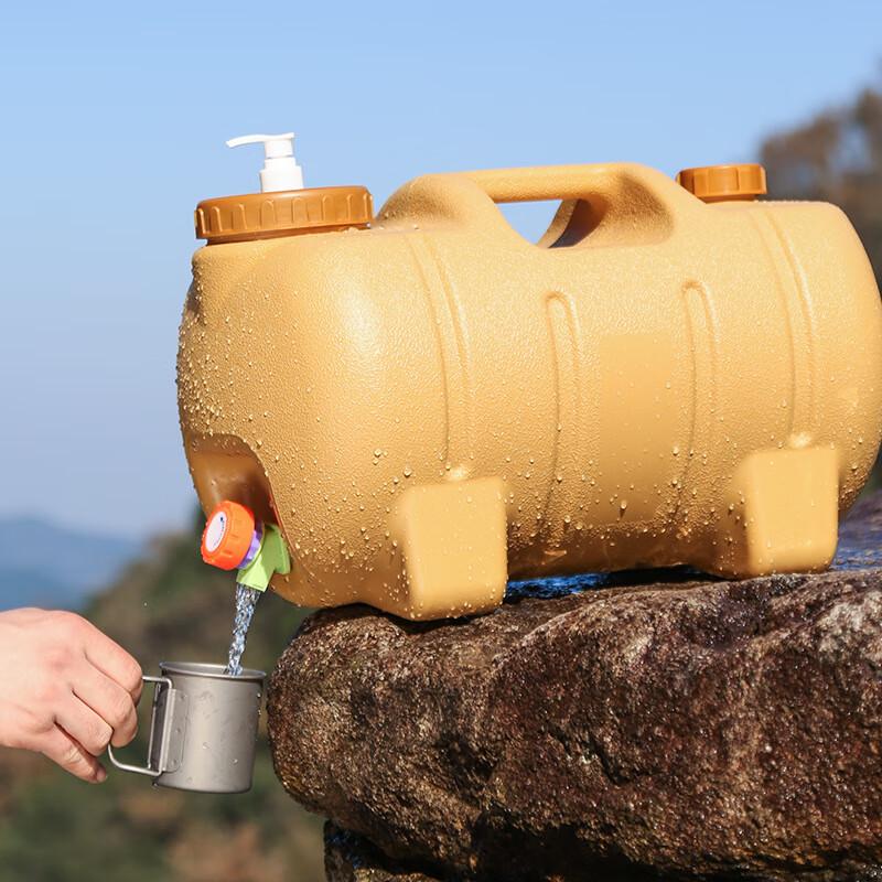 ZhiShi 20L Outdoor-Wasserbehälter mit Hahn