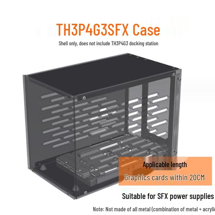 Thunderbolt GPU Dock TH3P4G3: Выделенный корпус для расширения видеокарты