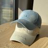 Korean-style women's spring and autumn fashion soft-top baseball cap, bright color versatile couple's trendy internet celebrity duckbill cap