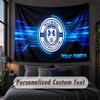 Benutzerdefinierte Namens-Text-Wandteppich, Millwall FC Dekorative Wandbehang, Hintergrund-Wandteppich Für Zuhause Schlafzimmer