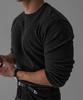 Baulopeulodeogteu Hairy Muscle Round Long Sleeve Knit Tee [Charcoal]