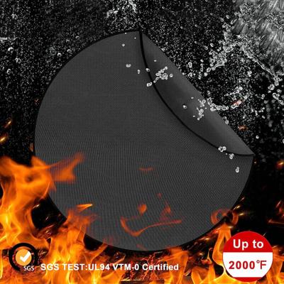 Outdoor Fireproof Mat Heat-Resistant Flame Retardant Anti-slip Deck Patio Grass Lawn Camping Stove