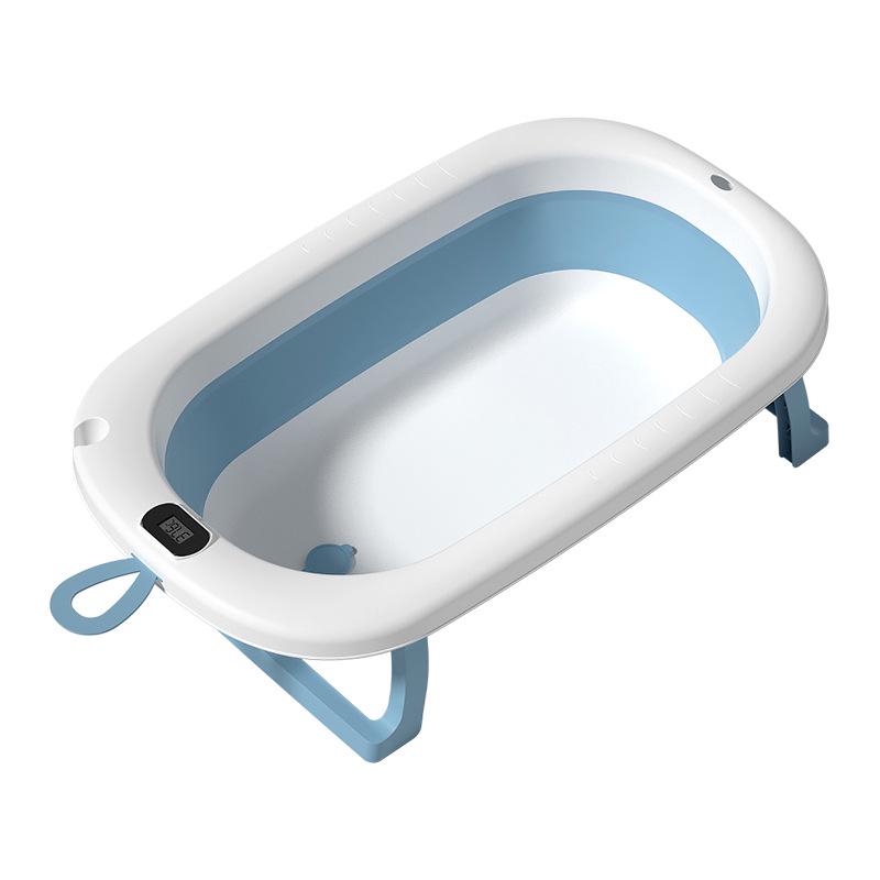 Adjustable Baby Bath Tub with Temperature Sensor