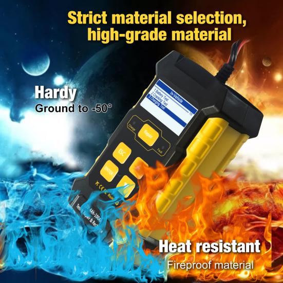 

Konnwei Kw510 Мощный аккумулятор для проверки износоустойчивого АБС-металла с защитой от коррозии