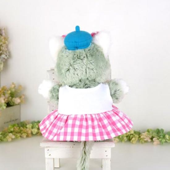 Kleidung für Stofftiere wie made in cds503pt Puppen, Gelatoni, Kleidung, Kostüme, Japan, Einteiler, rosa, Verkleiden, Geburtstag, Weihnachten,