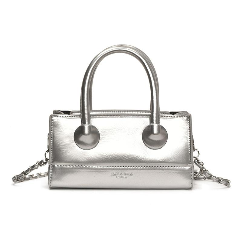 Premium Chain Box Portable Small Square Bag Women's 2025 New Fashionable Versatile Exquisite Shoulder Oblique Span Bag