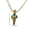 Cosplay David Martinez Kolye Metal Moda Kolyeler Unisex Kolye Takı Aksesuarları Noel Hediyeleri Prop