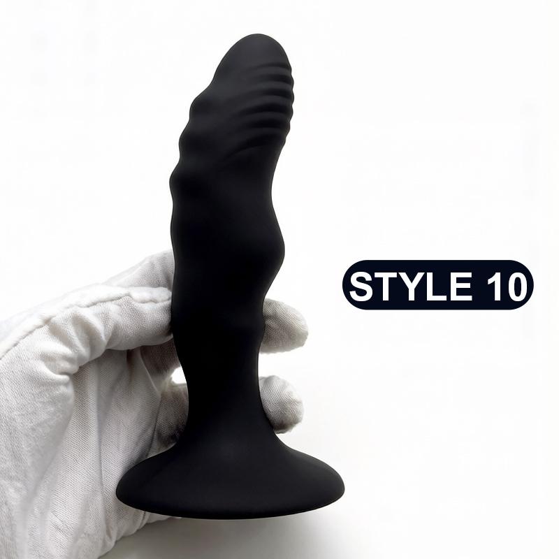 1pcs Anal Plug Dildo Silicone Beginner Butt Plug for Men Women Adult Sex Toys G Point Massage Pleasure Anal Toy