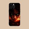 AOT Eren Mobile Cell Phone Case for iPhone 17 16 15 14 13 12 11 X XR XS 8 7 Pro Max Plus Mini Colour Protective Luxury Cover