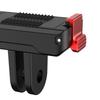 Quick Release Plastic Mount for Action Cameras Universal Compatibility ABS Material Adjustable Angle